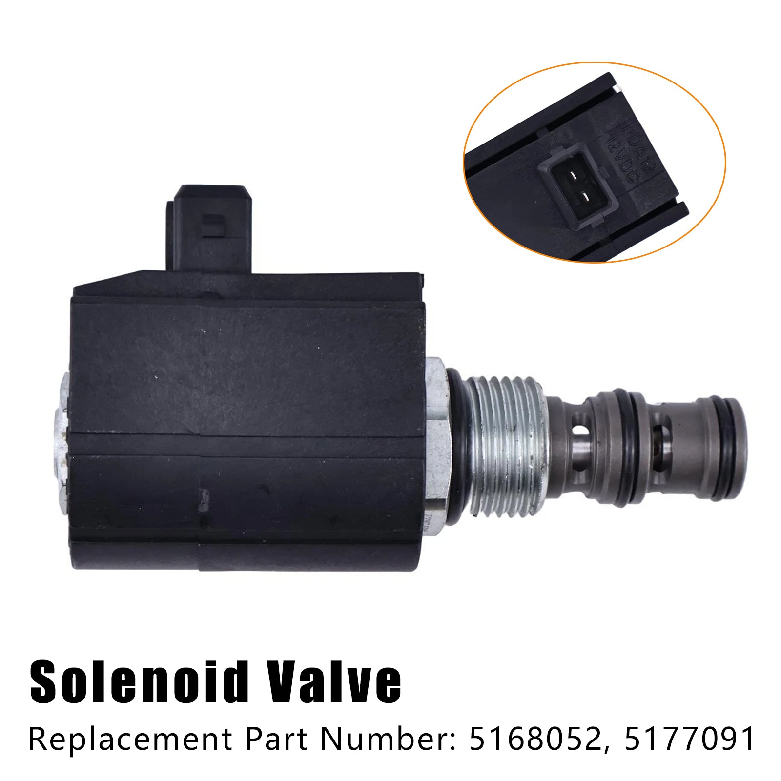 5168052 Solenoid Valve For Ford New Holland 8260 T4.75V T4060F T4030 TM165 T4040