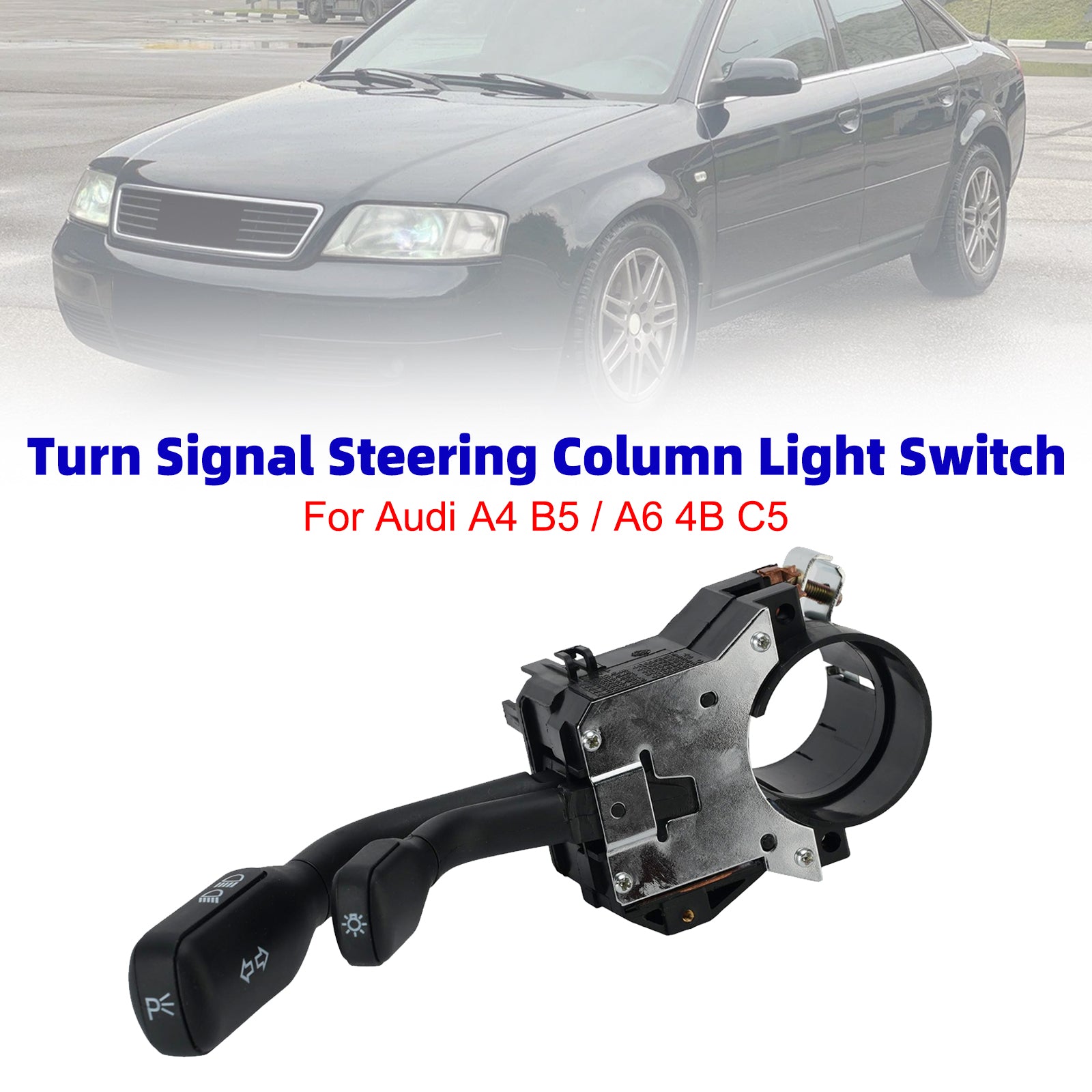 4D0953513 Turn Signal Steering Column Light Switch For Audi A4 B5 / A6 4B C5