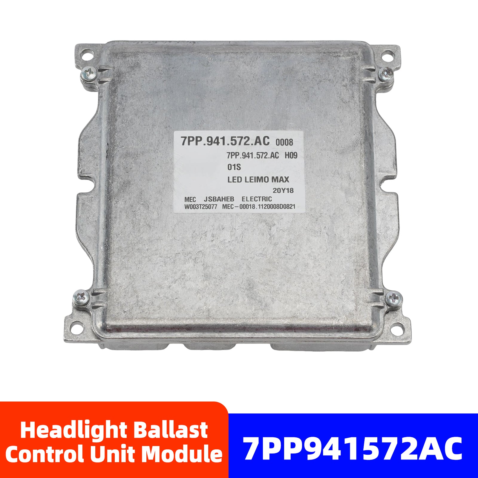 Headlight Ballast Control Unit Module 7PP941572AC For Audi For VW