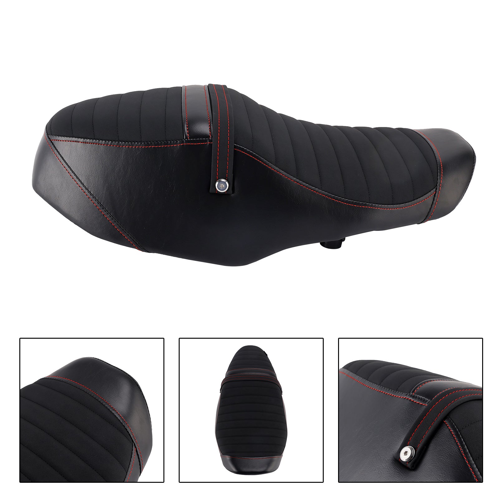 Front Raider Seat Driver Cushion Pu Fit Black For Yamaha Xsr900 Xsr 900 22-25