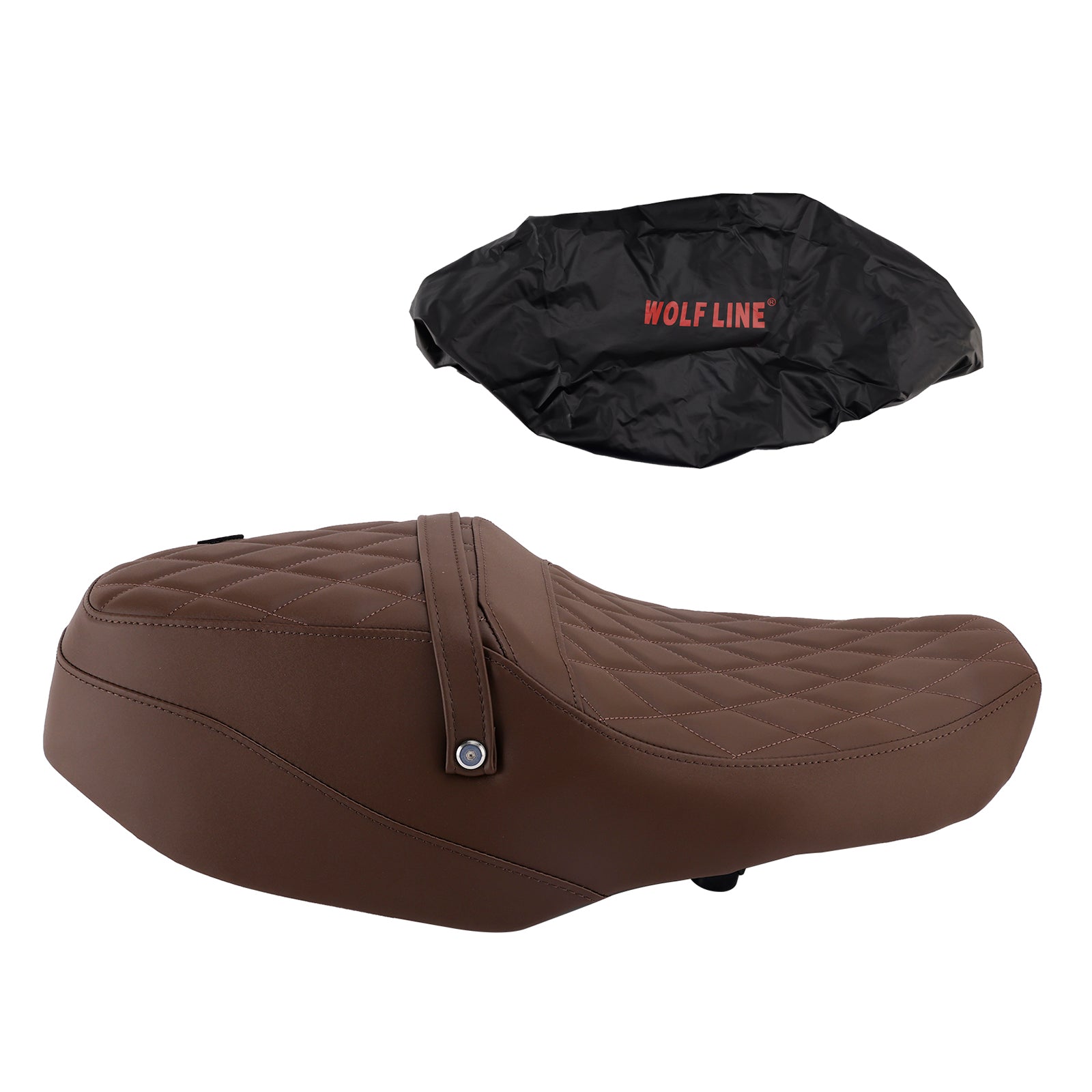 Front Raider Seat Driver Cushion Pu Fit Brown For Yamaha Xsr900 Xsr 900 22-25