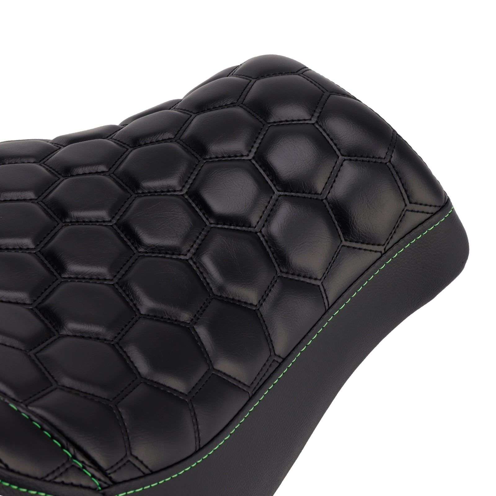 Front Raider Seat Driver Cushion Pu Fit Green For Kawasaki Vulcan S En650 15-25