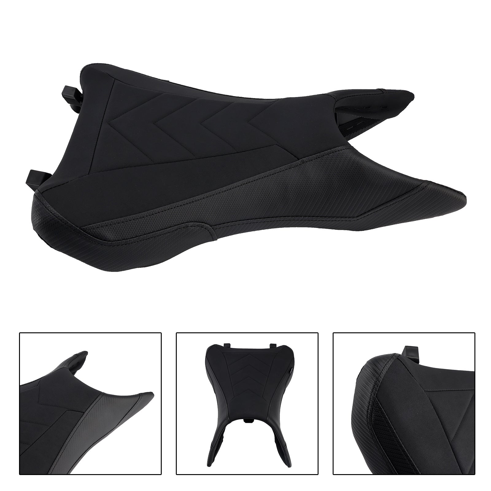 Front Raider Seat Driver Cushion Pu Fit Black For Yamaha Mt-09 Mt09 2024-2026