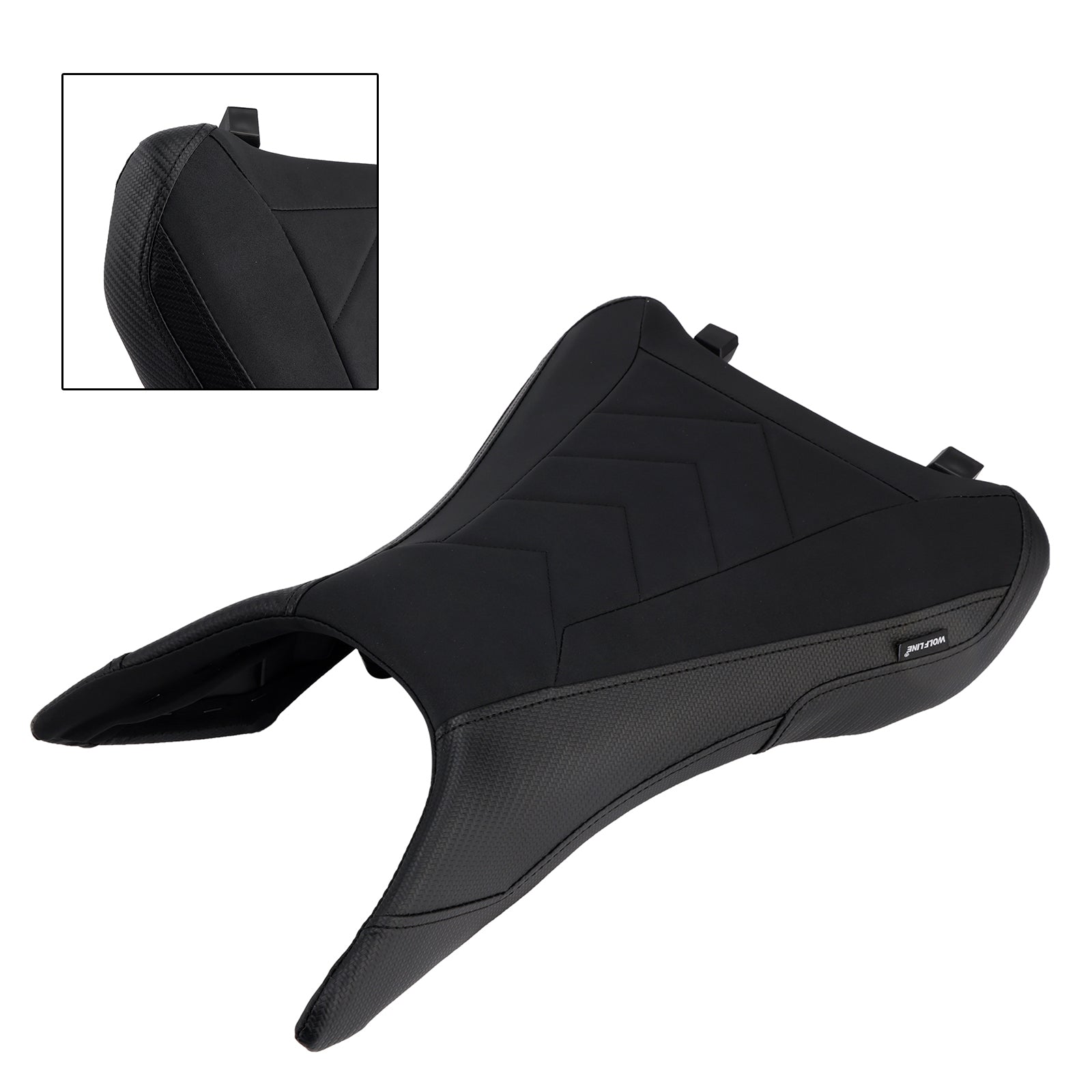 Front Raider Seat Driver Cushion Pu Fit Black For Yamaha Mt-09 Mt09 2024-2026