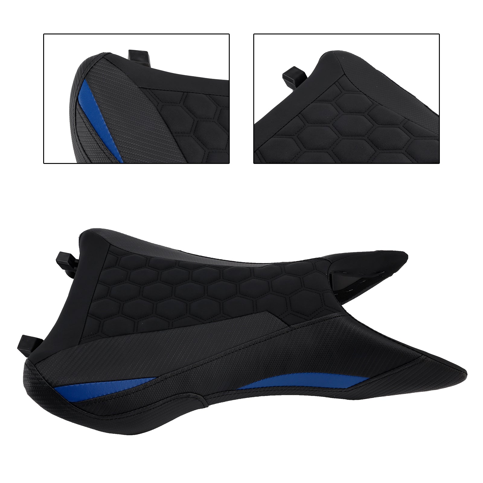 Front Raider Seat Driver Cushion Pu Fit Blue1 For Yamaha Mt-09 Mt09 2024-2026