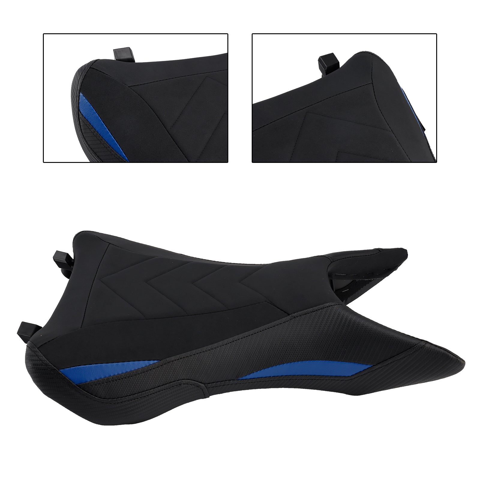 Front Raider Seat Driver Cushion Pu Fit Blue2 For Yamaha Mt-09 Mt09 2024-2026