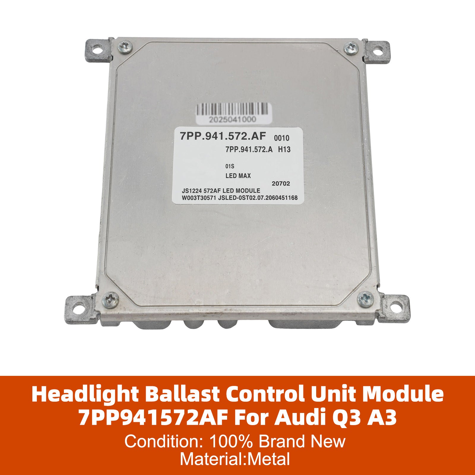 Headlight Ballast Control Unit Module 7PP941572AF For Audi Q3 A3