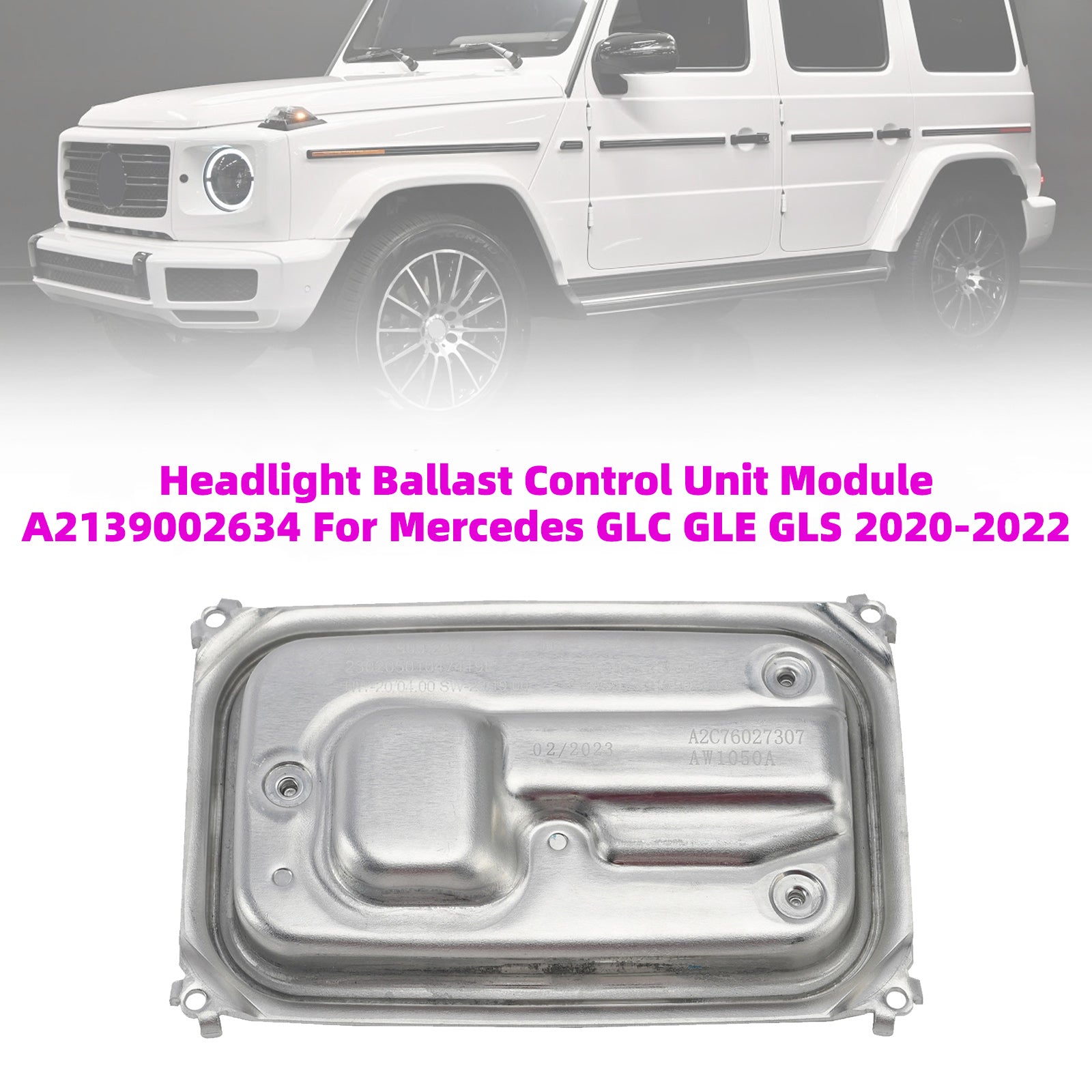 Headlight Ballast Control Unit Module A2139002634 For Mercedes GLC 2020-2022