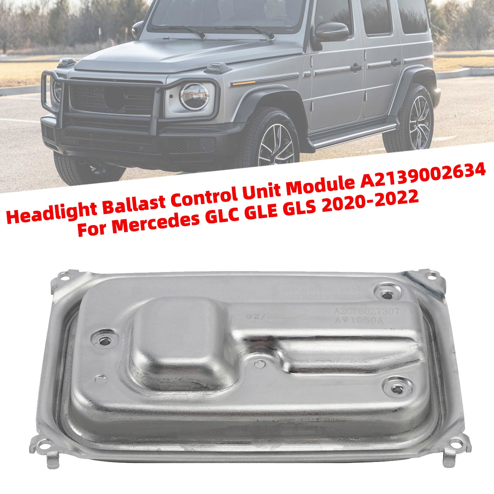 Headlight Ballast Control Unit Module A2139002634 For Mercedes GLC 2020-2022