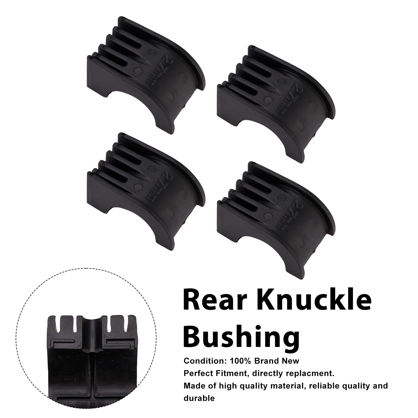 Rear Sway Stabilizer Bar Bushing fits Polaris RZR S 1000 RZR XP 15-20
