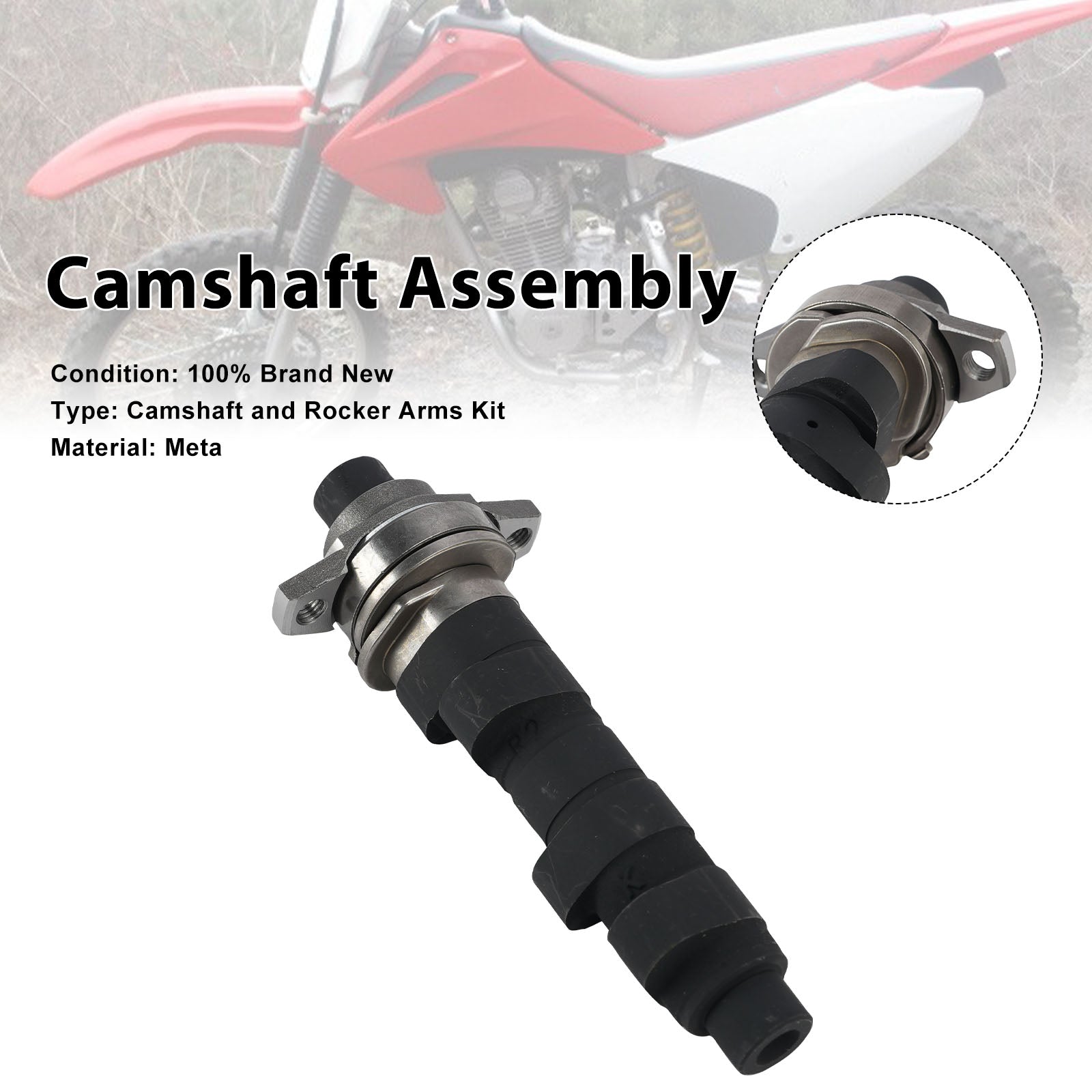 14000-KCZ-670 Camshaft Assembly For Honda XR250 XR250R 1995-2004