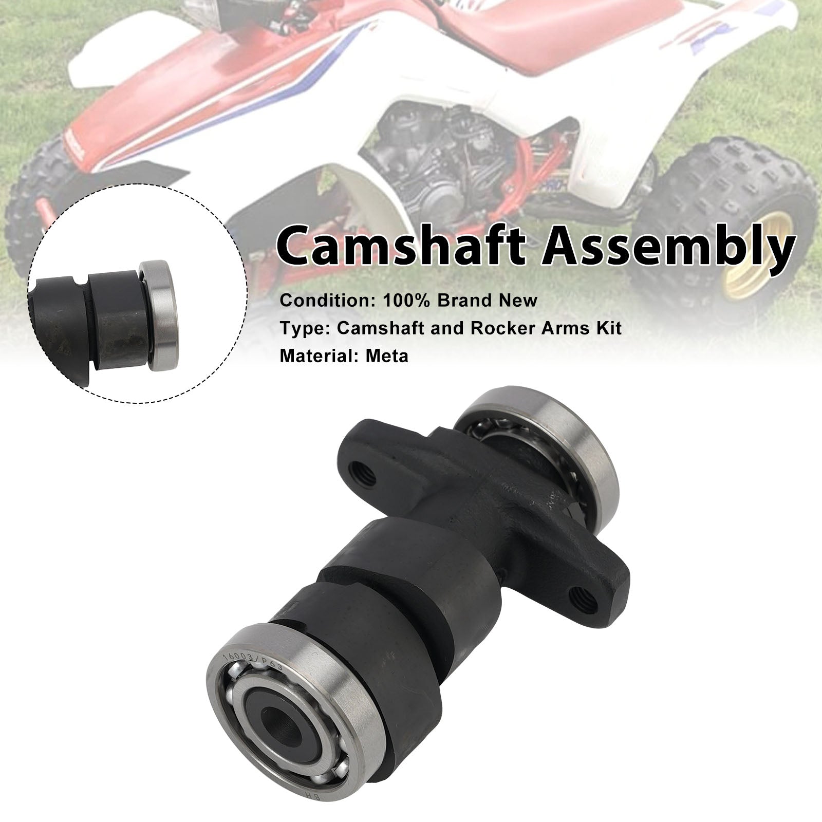 Camshaft Assembly For Honda Trx250x Fourtrax250 Trx300ex Sportrax300