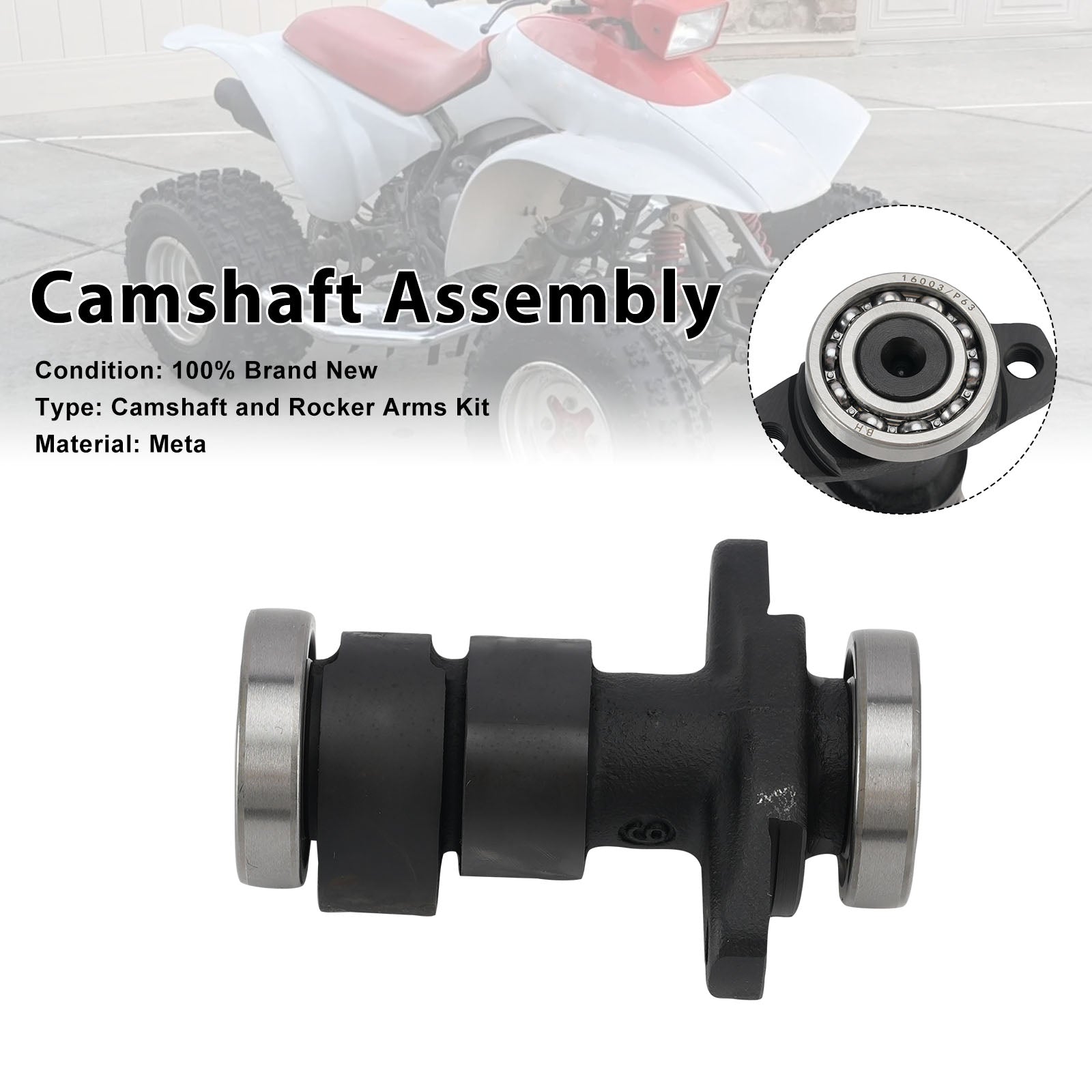 Camshaft Assembly For Honda Trx250x Fourtrax250 Trx300ex Sportrax300