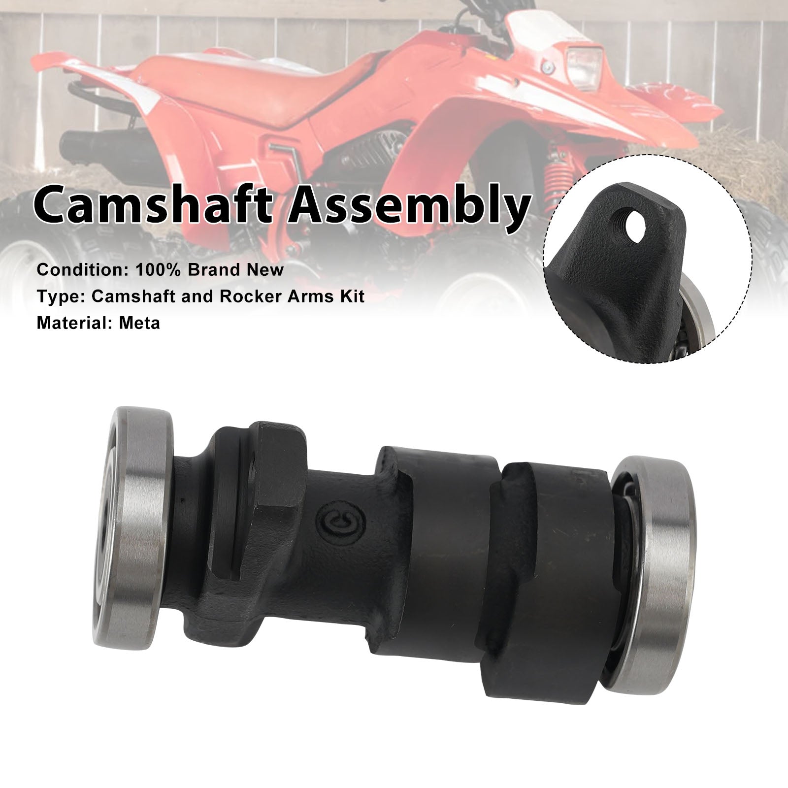Camshaft Assembly For Honda Trx250x Fourtrax250 Trx300ex Sportrax300