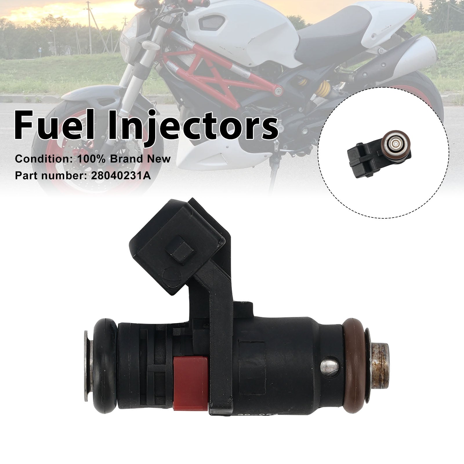 Fuel Injectors 28040231A For Ducati Monster 659 797 796 1110