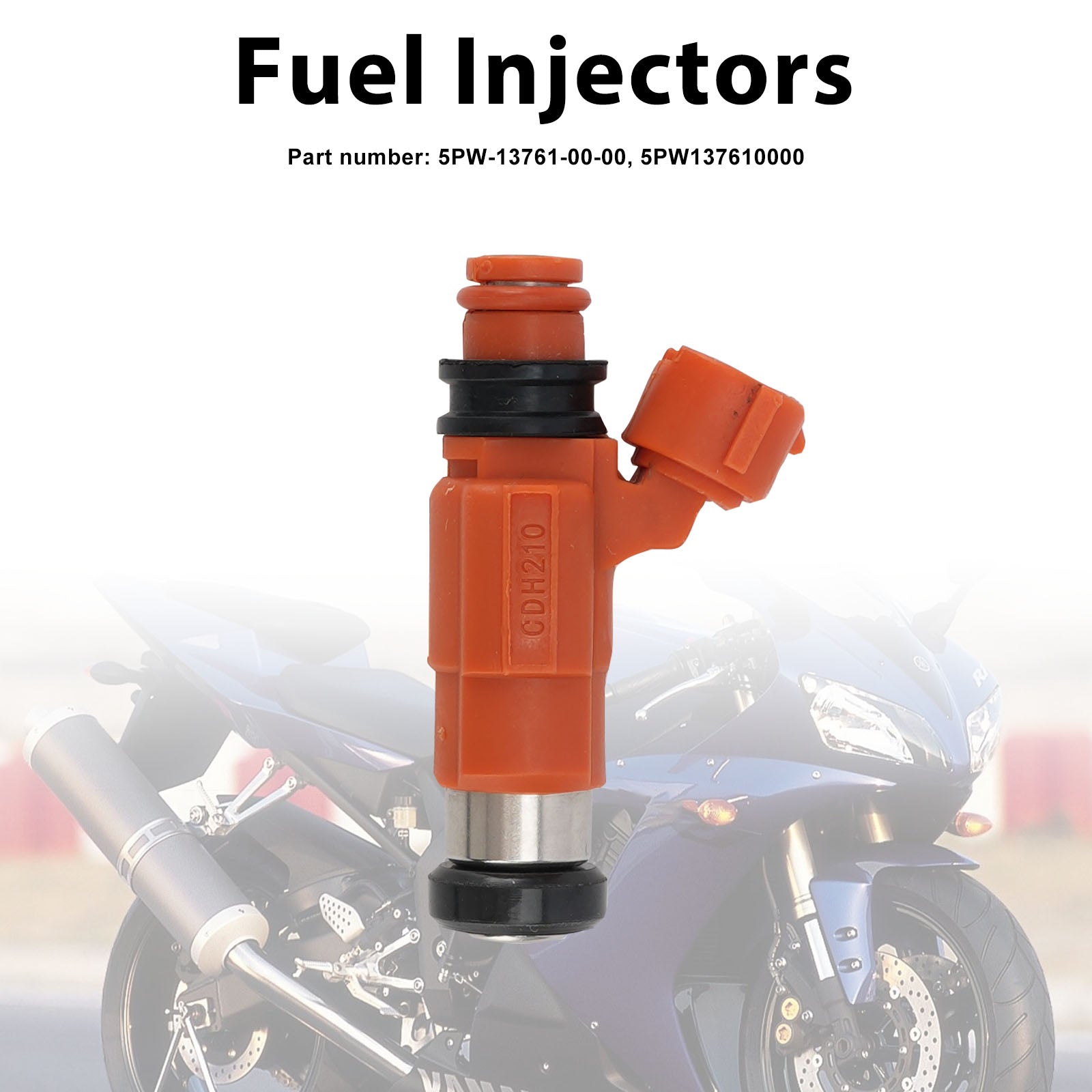 Fuel Injectors 5PW-13761-00-00 For Yamaha YZF R1 YZF-R1 2002-2003