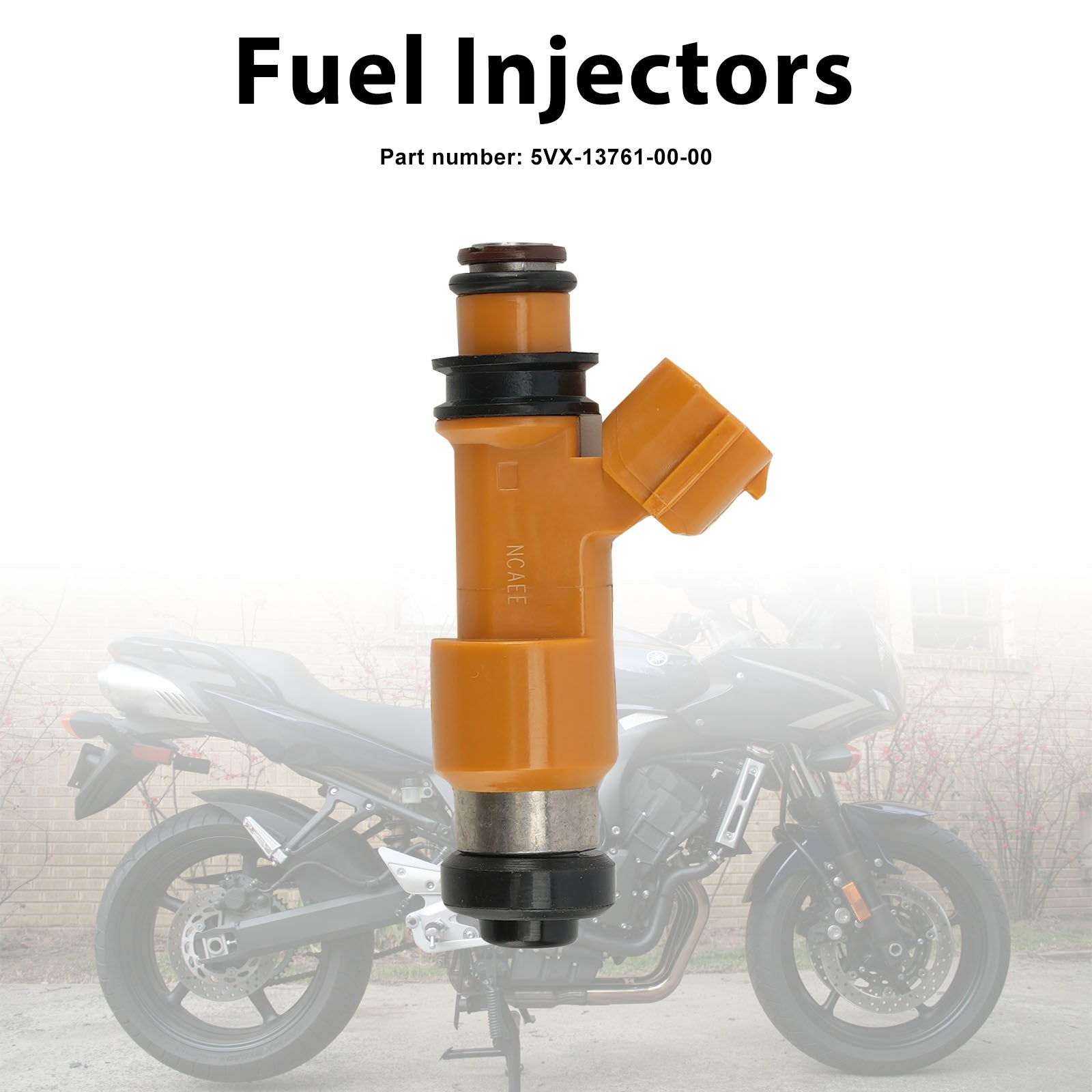 Fuel Injectors 5VX-13761-00-00 For Yamaha FZ6 04-09 FZ6R 09-17