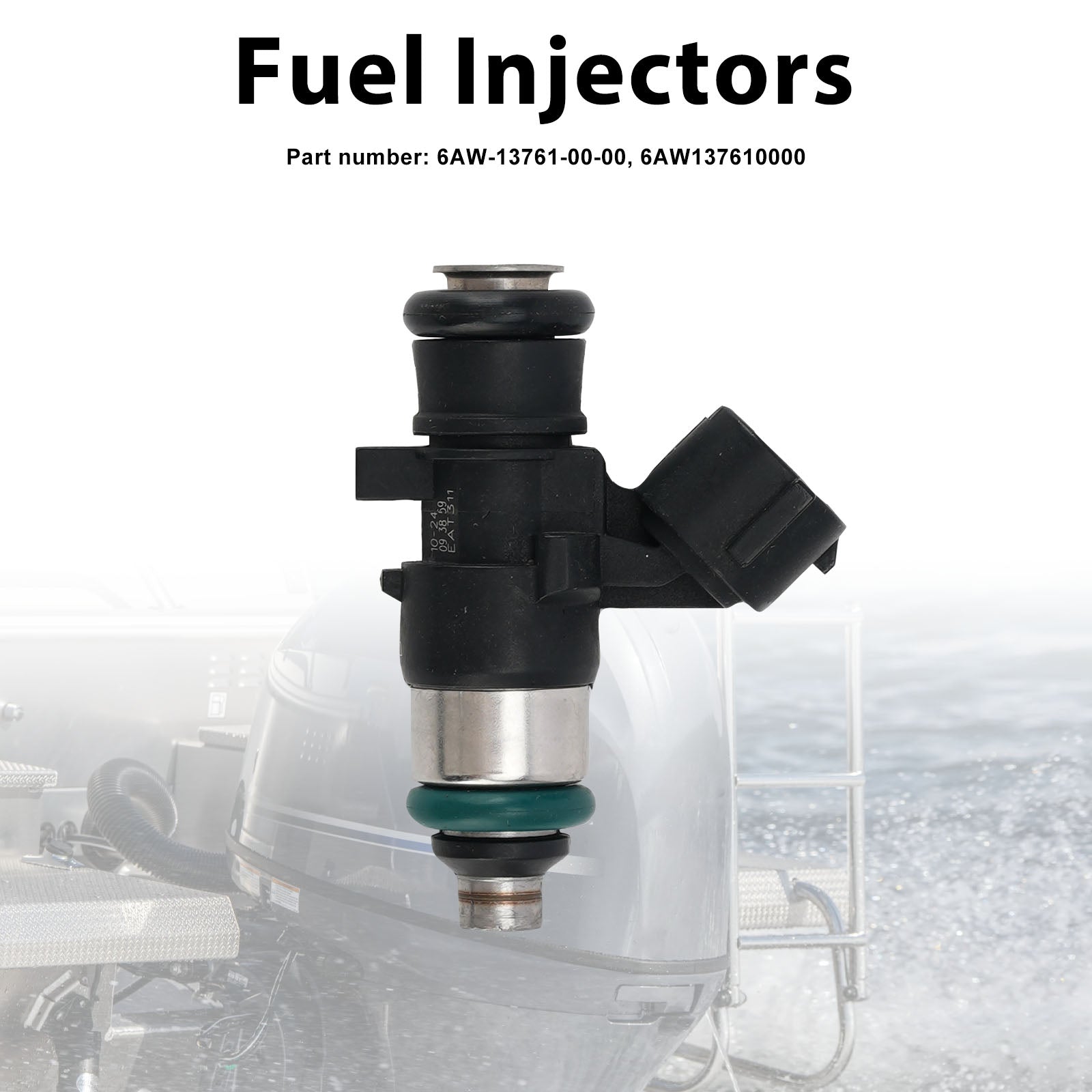 Fuel Injectors 6AW-13761-00-00 For Yamaha Outboard 225/250/300/350HP