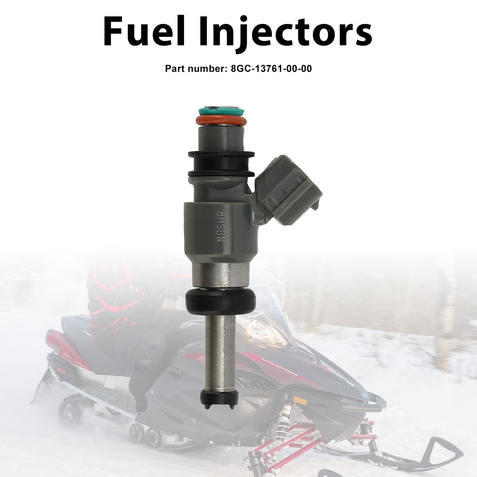 Fuel Injectors 8GC-13761-00-00 For Yamaha PHAZER MTX FX NYTRO MTX GT RTX