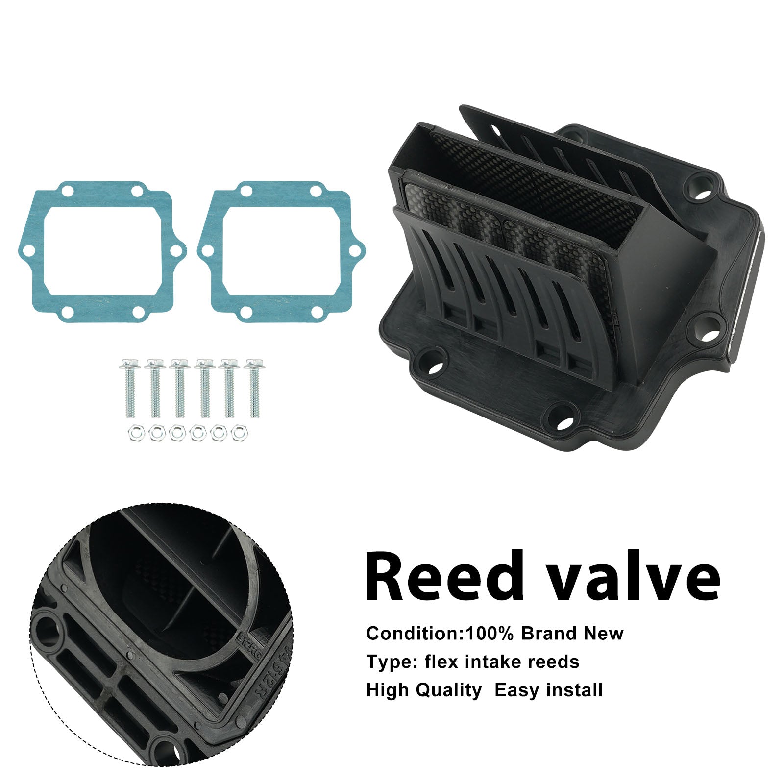 V4R13G Reed Valve System For Kawasaki KDX200 220R KX125 1993-2002