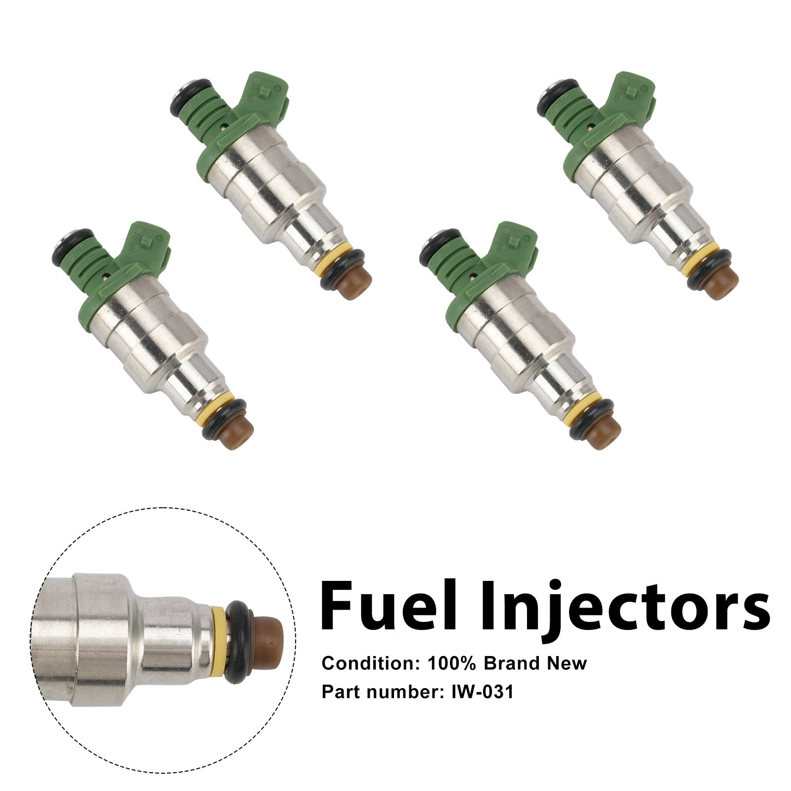 4PC IW031 Fuel Injectors IW-031 For Ducati Lamborghini Murcielago