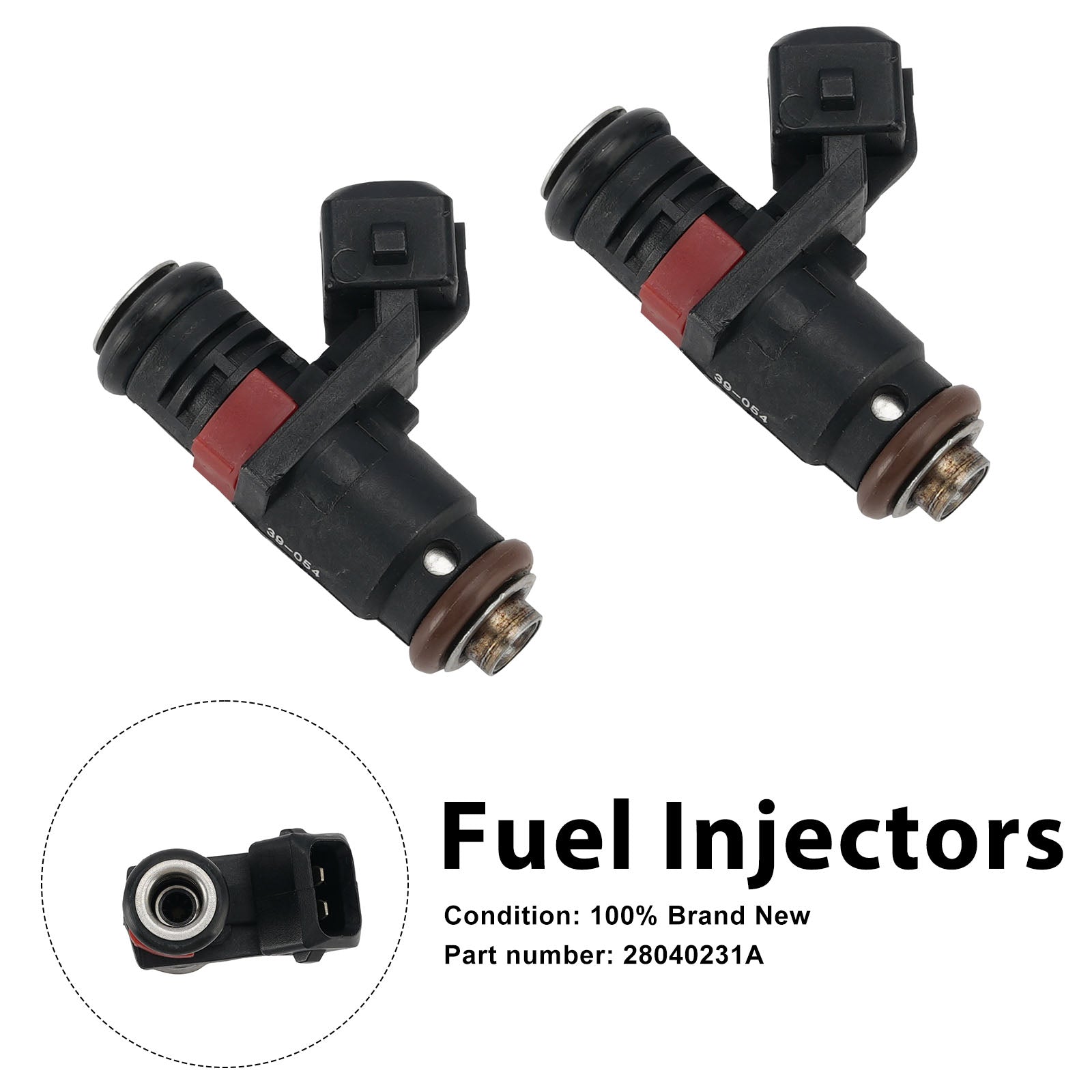 2PC Fuel Injectors 28040231A For Ducati Monster 659 797 796 1110