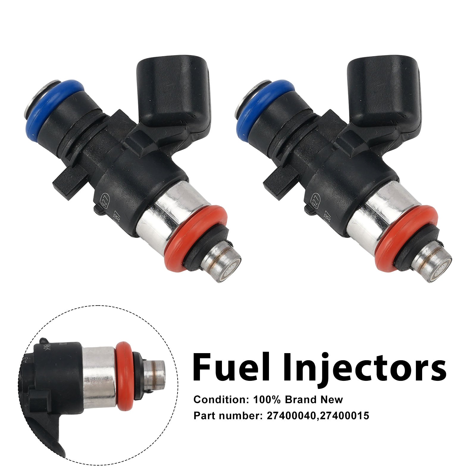2PC Fuel Injectors 5.5g/s 27400015 27400040 Fits For M8 Screamin Eagle
