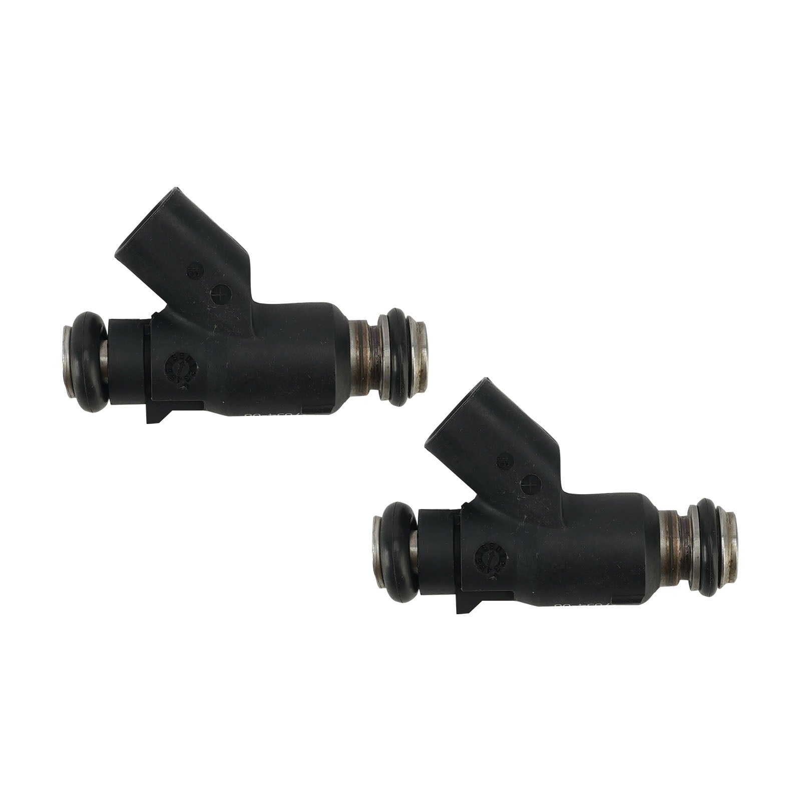 2PC 27654-06 Fuel Injectors 27709-06A Fits For Dyna Cross Bones 25 Degree
