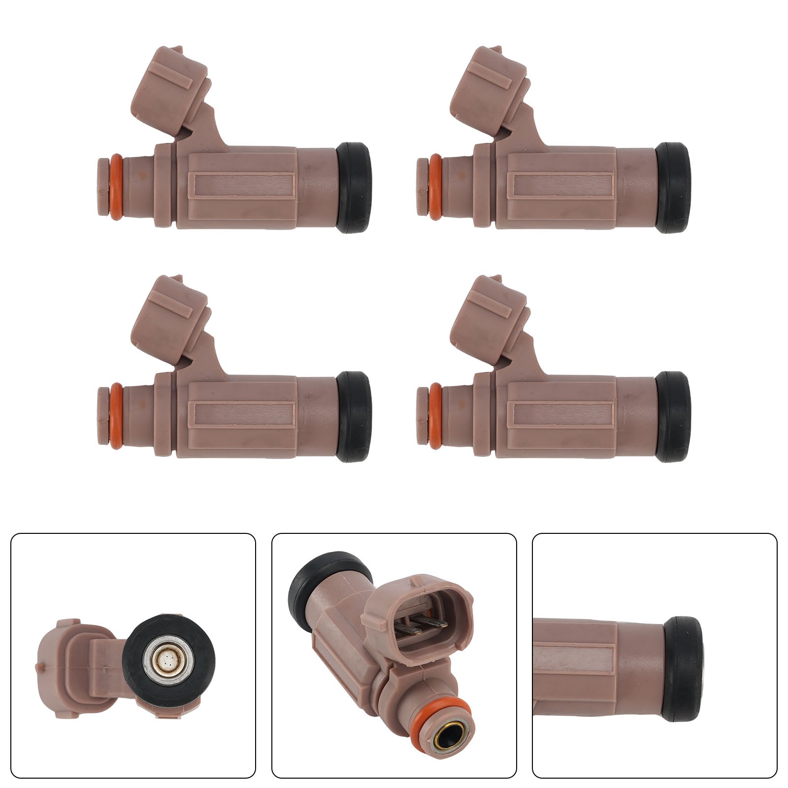 4PC EAT282 Fuel Injectors 60E-13761-10-00 For Yamaha PWC FX SX AR VX