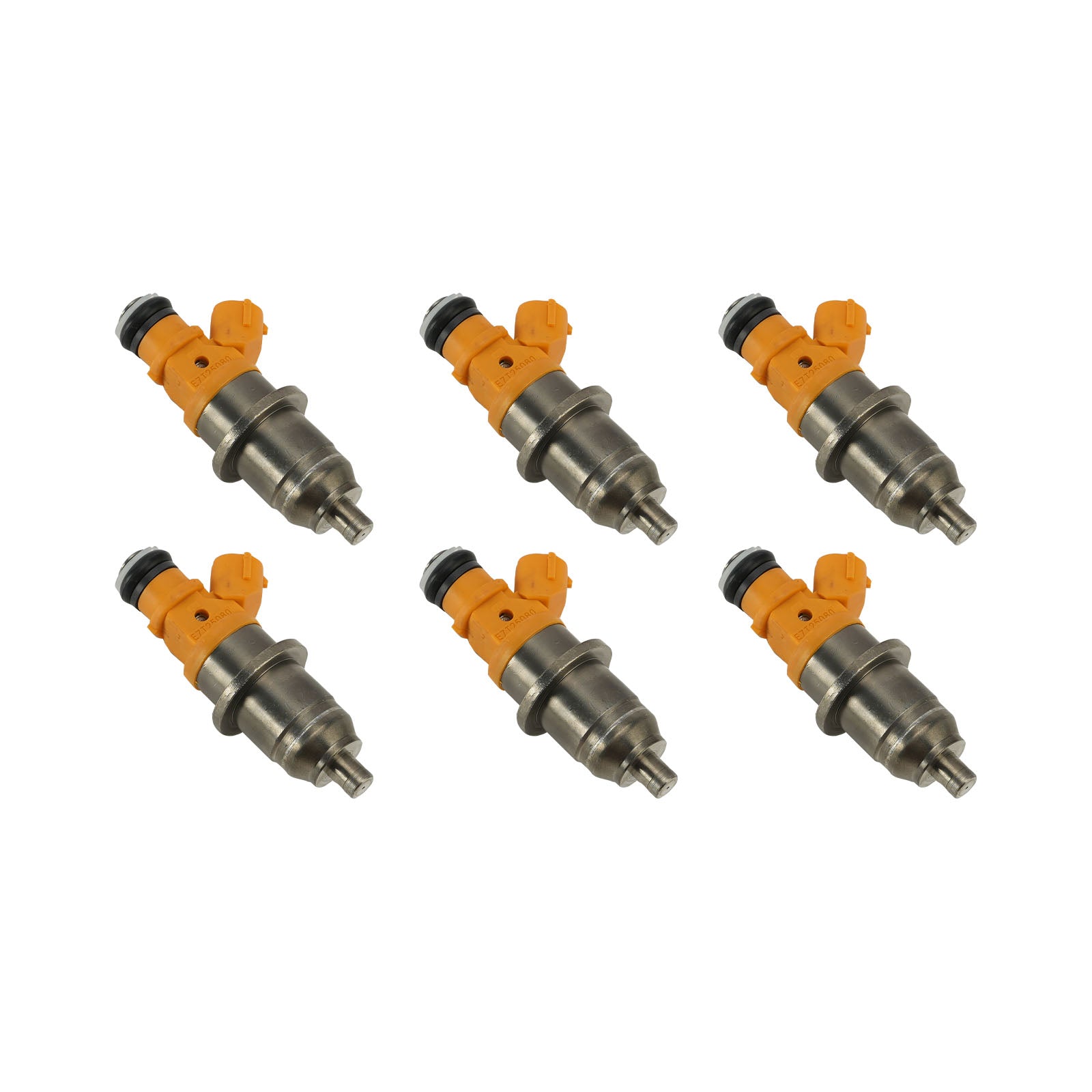 6PC E7T25080 Fuel Injectors 60V-13761-00-00 For Yamaha Outboard 250 300 HP