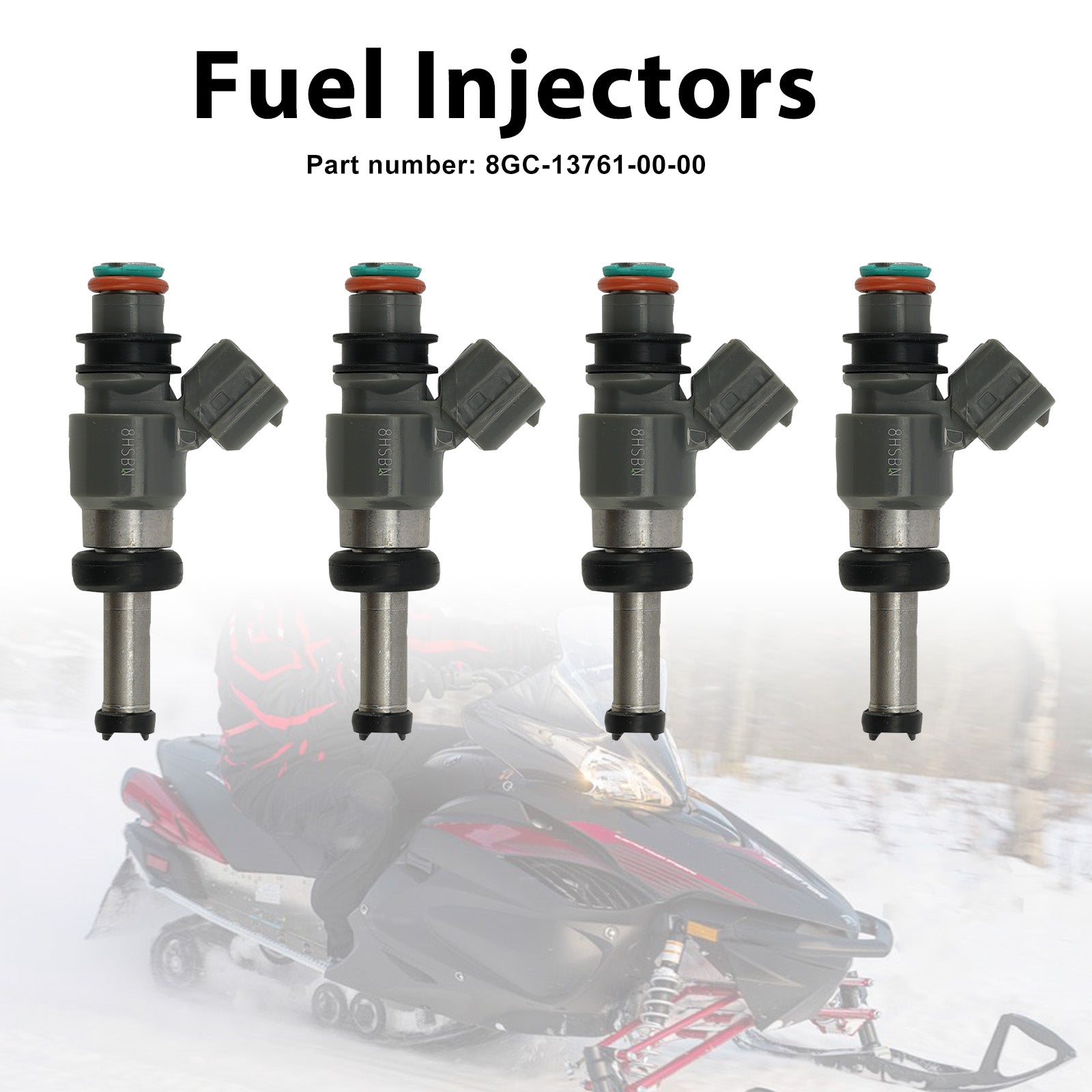 3PC Fuel Injectors 8GC-13761-00-00 For Yamaha PHAZER MTX FX NYTRO MTX GT RTX