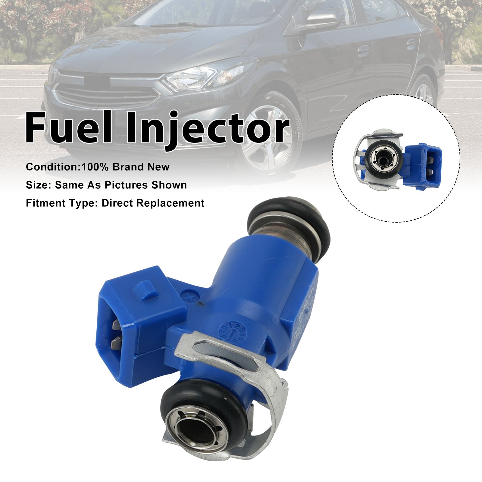 1Pcs Fuel Injector For Chevrolet Prisma Onix 1.0 8V 2013-2015 24578819