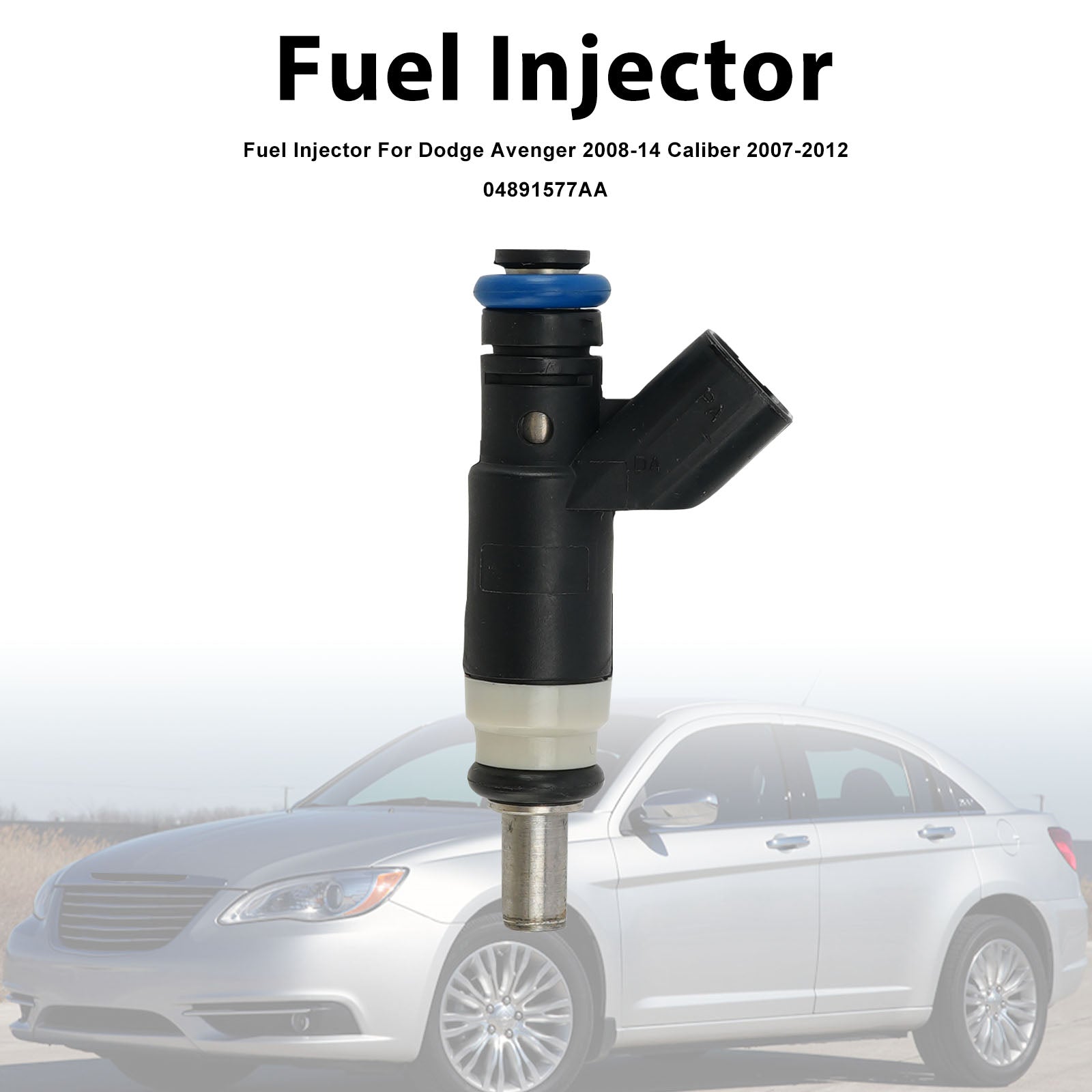 1Pcs Fuel Injector For Dodge Avenger 2008-14 Caliber 2007-2012 04891577AA