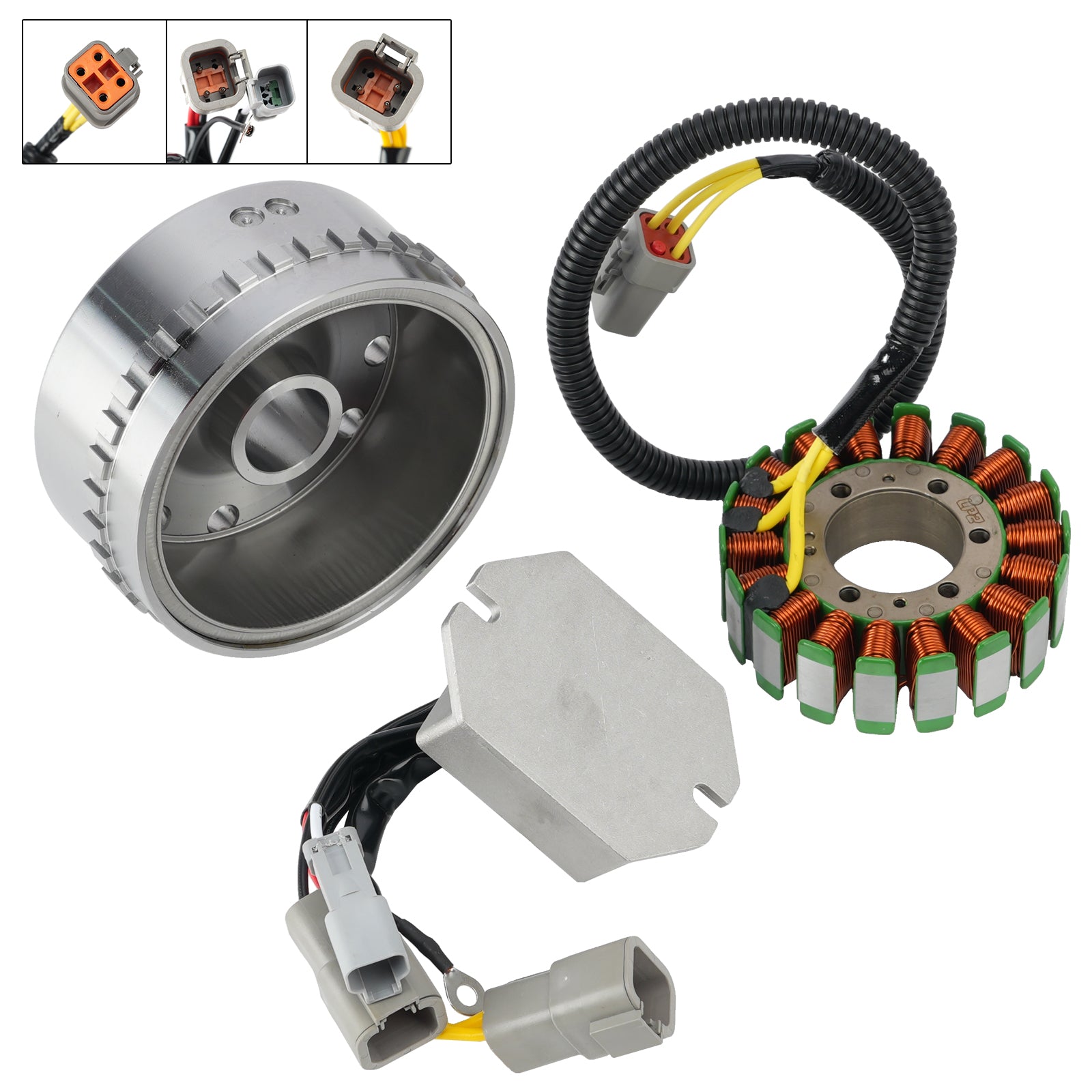 Improved Flywheel Rotor Stator Regulator For Ski-Doo 600 800 HO SDI 2003-2010