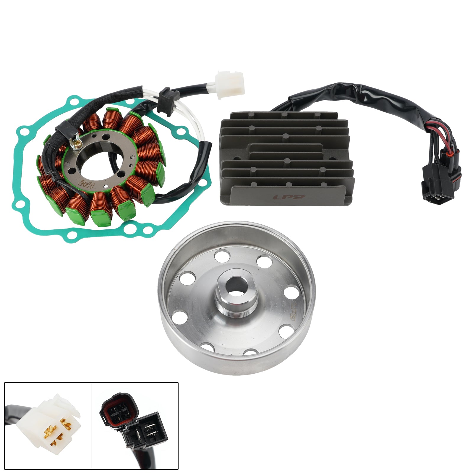 Flywheel Rotor Stator Regulator Gasket Kit For Suzuki GSXR1000 GSX-R 1000 05-06
