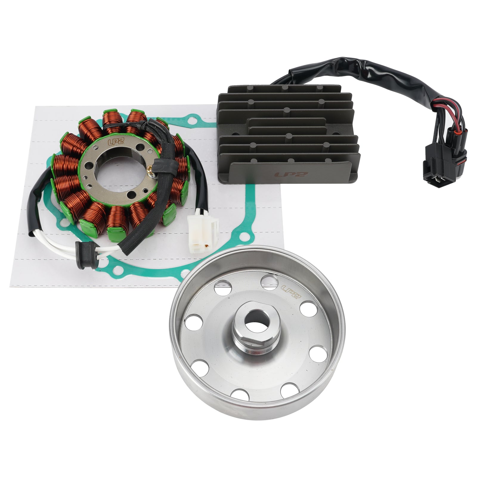 Flywheel Rotor Stator Regulator Gasket Kit For Suzuki GSXR1000 GSX-R 1000 05-06