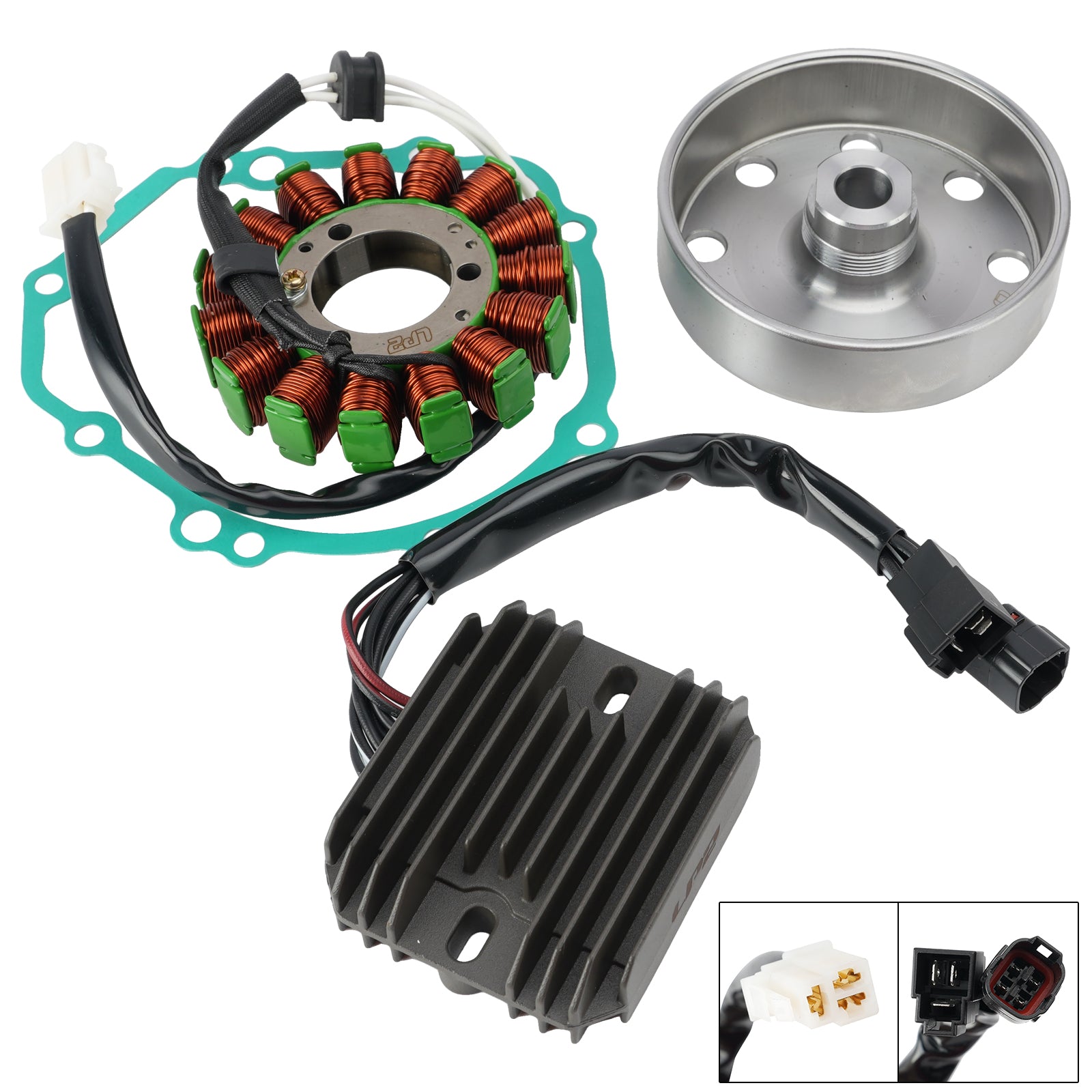 Flywheel Rotor Stator Regulator Gasket Kit For Suzuki GSXR1000 GSX-R 1000 07-08