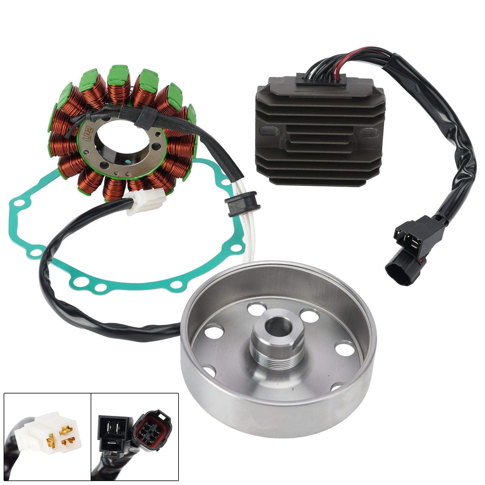 Flywheel Rotor Stator Regulator Gasket Kit For Suzuki GSXR1000 GSX-R 1000 07-08