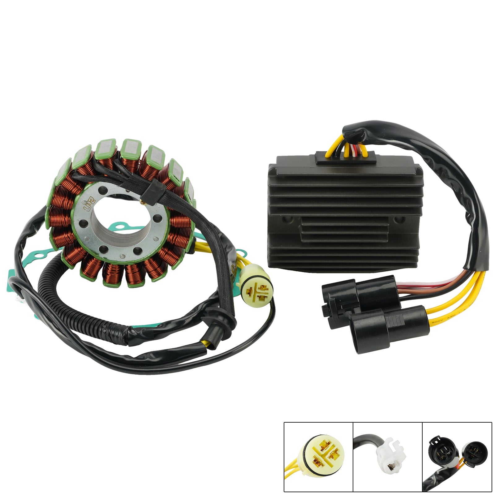Stator Regulator Rectifier with Gasket For Kawasaki ZX12R Ninja ZX1200 2002-2003