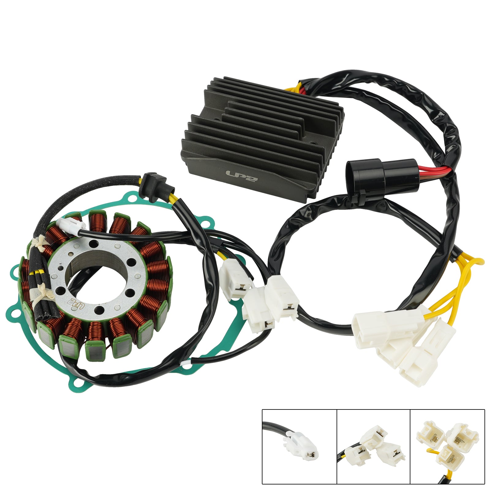 Stator Regulator Rectifier with Gasket For Kawasaki ZX12R Ninja ZX1200 2004-2006