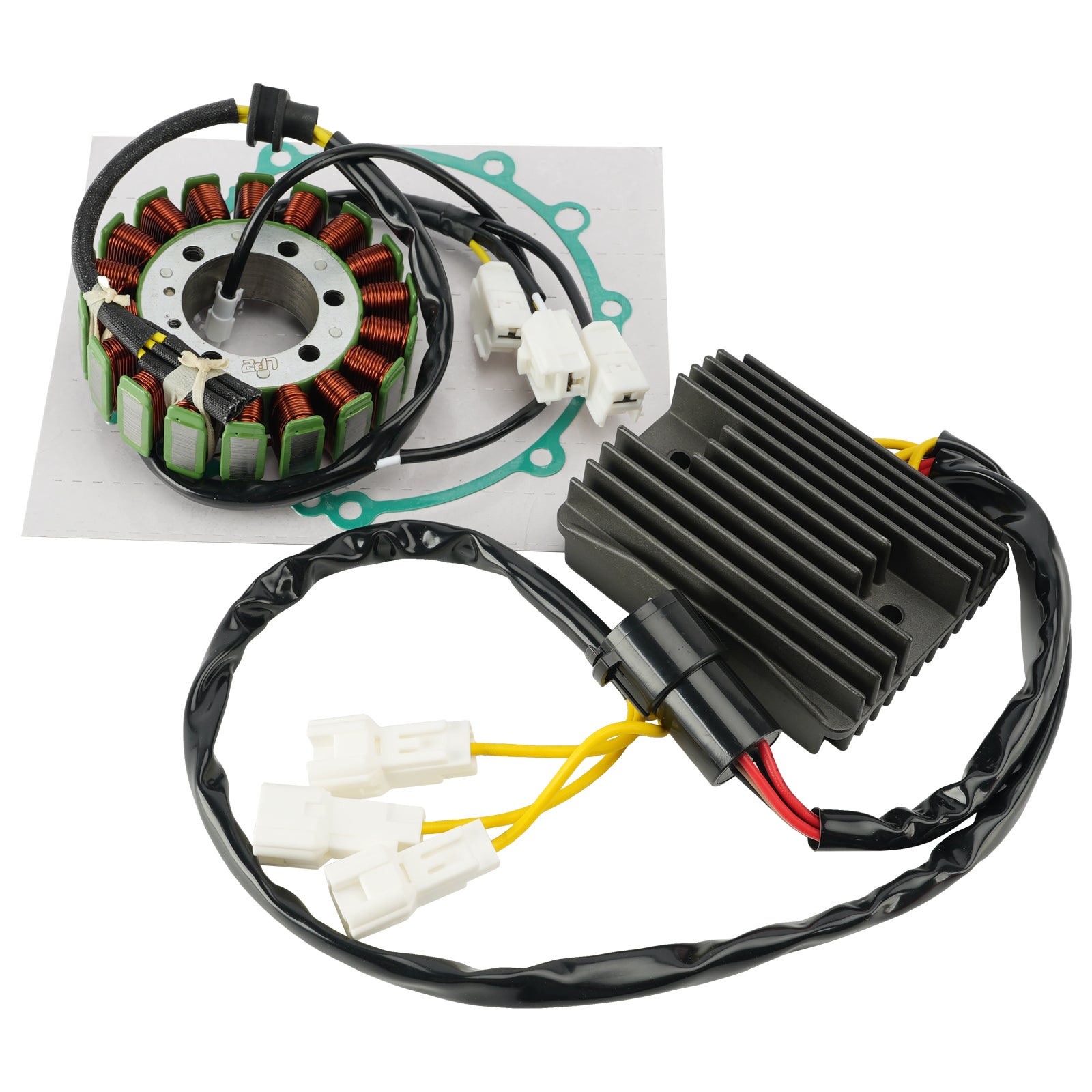 Stator Regulator Rectifier with Gasket For Kawasaki ZX12R Ninja ZX1200 2004-2006