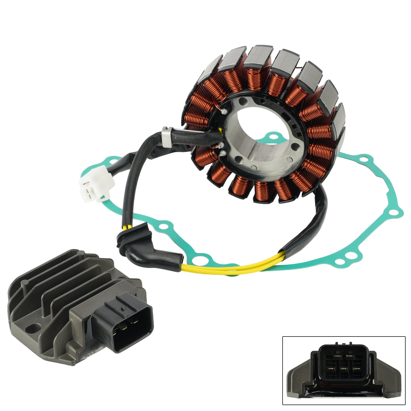 3-Wire Stator Regulator with Gasket For Honda CRF250L CRF300L Rally 2023-2026
