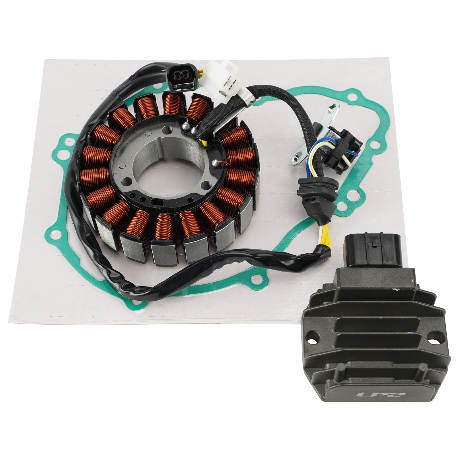5 Wires Stator Regulator with Gasket For Honda CRF300L CRF250 Rally 2021-2026