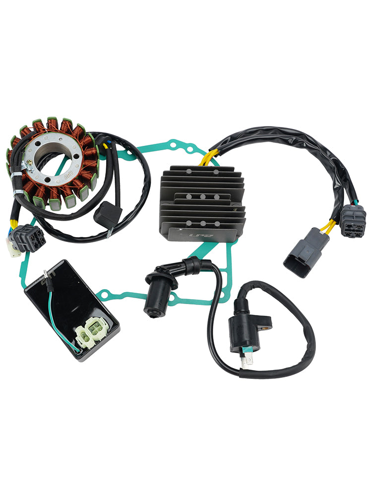 Stator Regulator CDI Box Ignition Coil Gasket Set For Can-Am DS 250 Bombardier