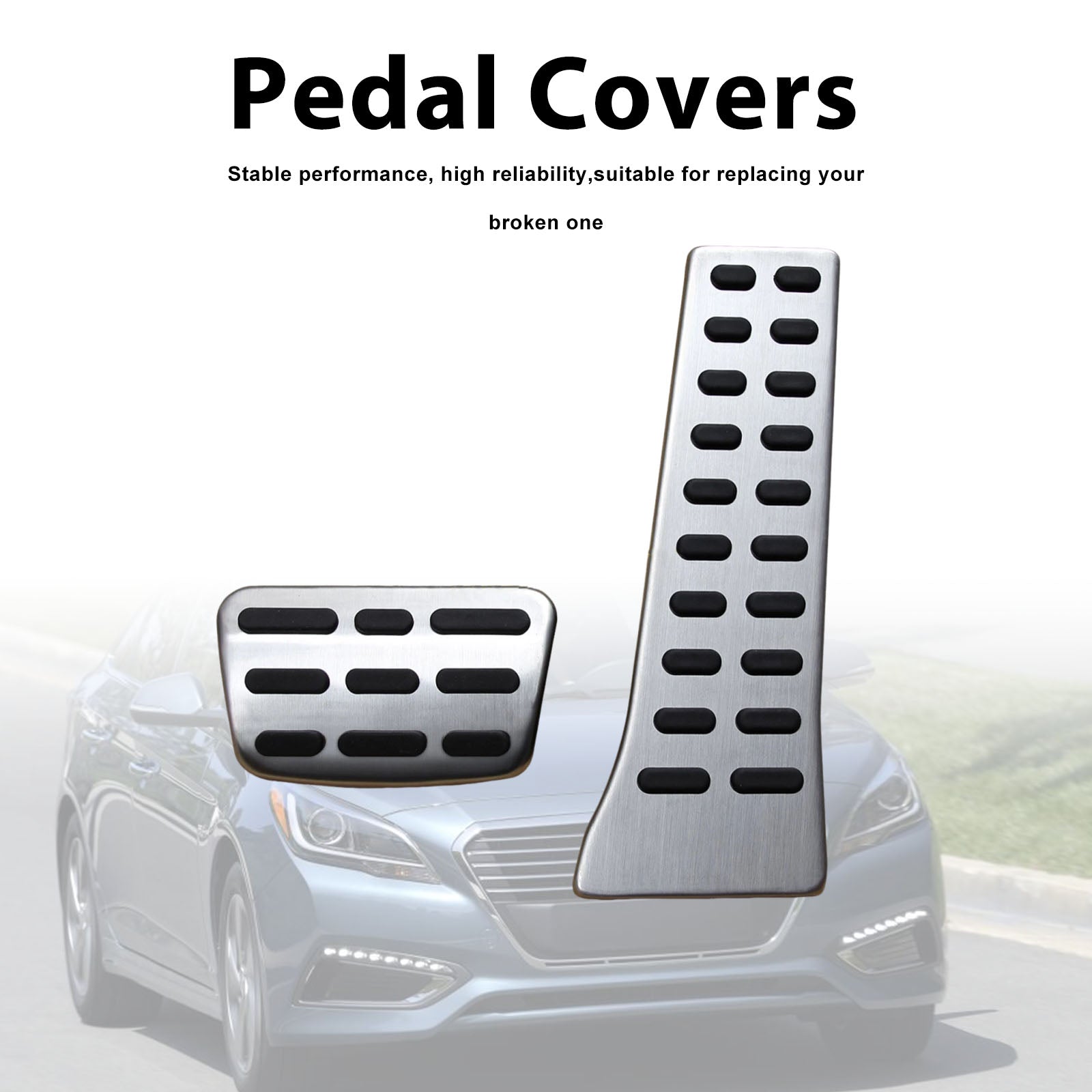 Pedal Set Pedals Pedal Caps For Hyundai Sonata For Kia Sorento 2016-2024