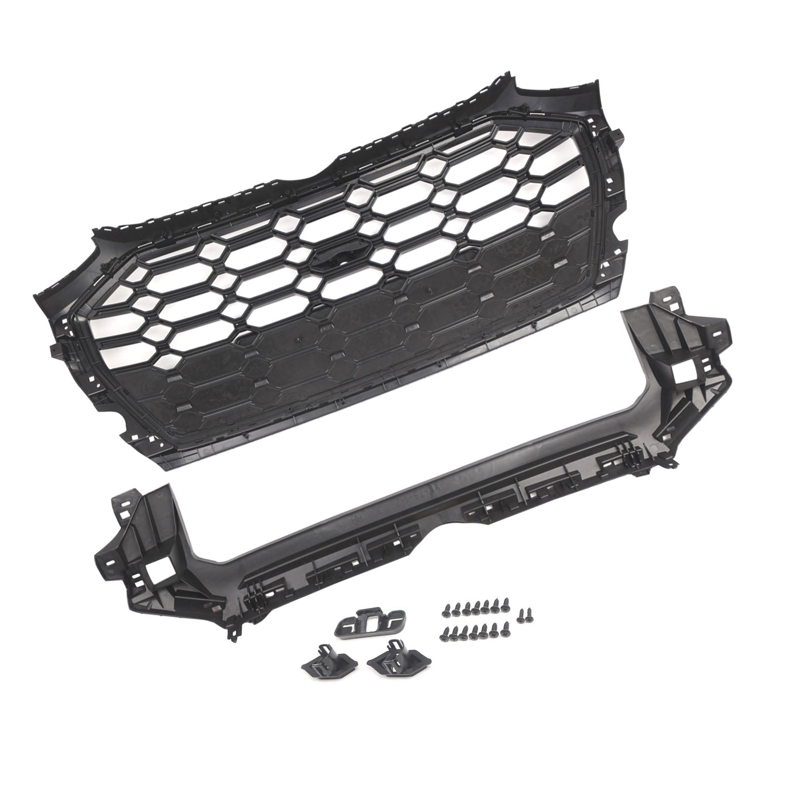 RSQ5 Style Front Honeycomb Mesh Grille Grill Fit Audi Q5 SQ5 2021-2025