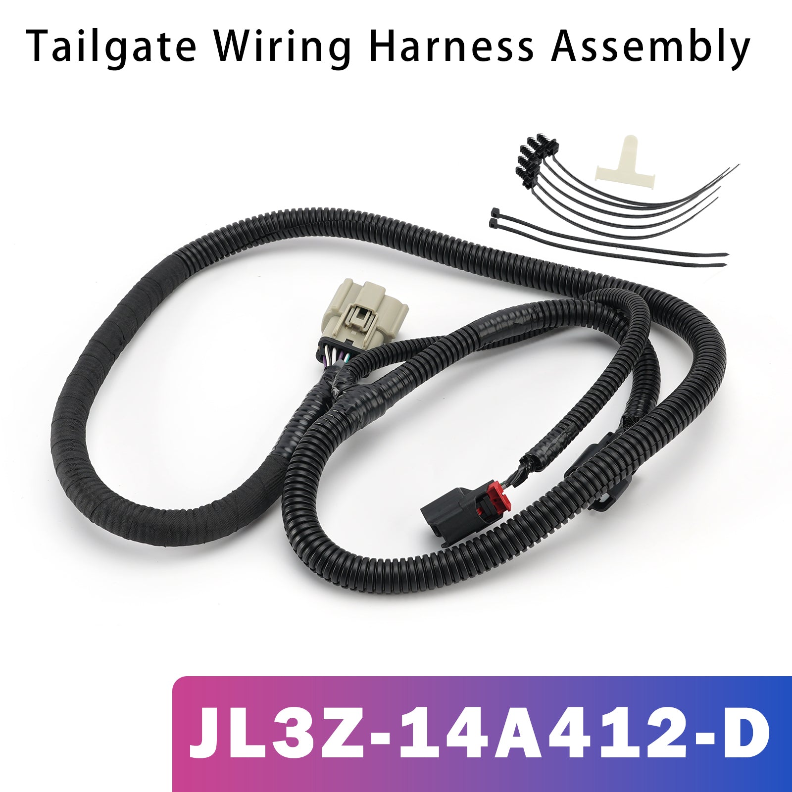 Tailgate Wiring Harness Assembly JL3Z-14A412-D for Ford F-150 2015-2020