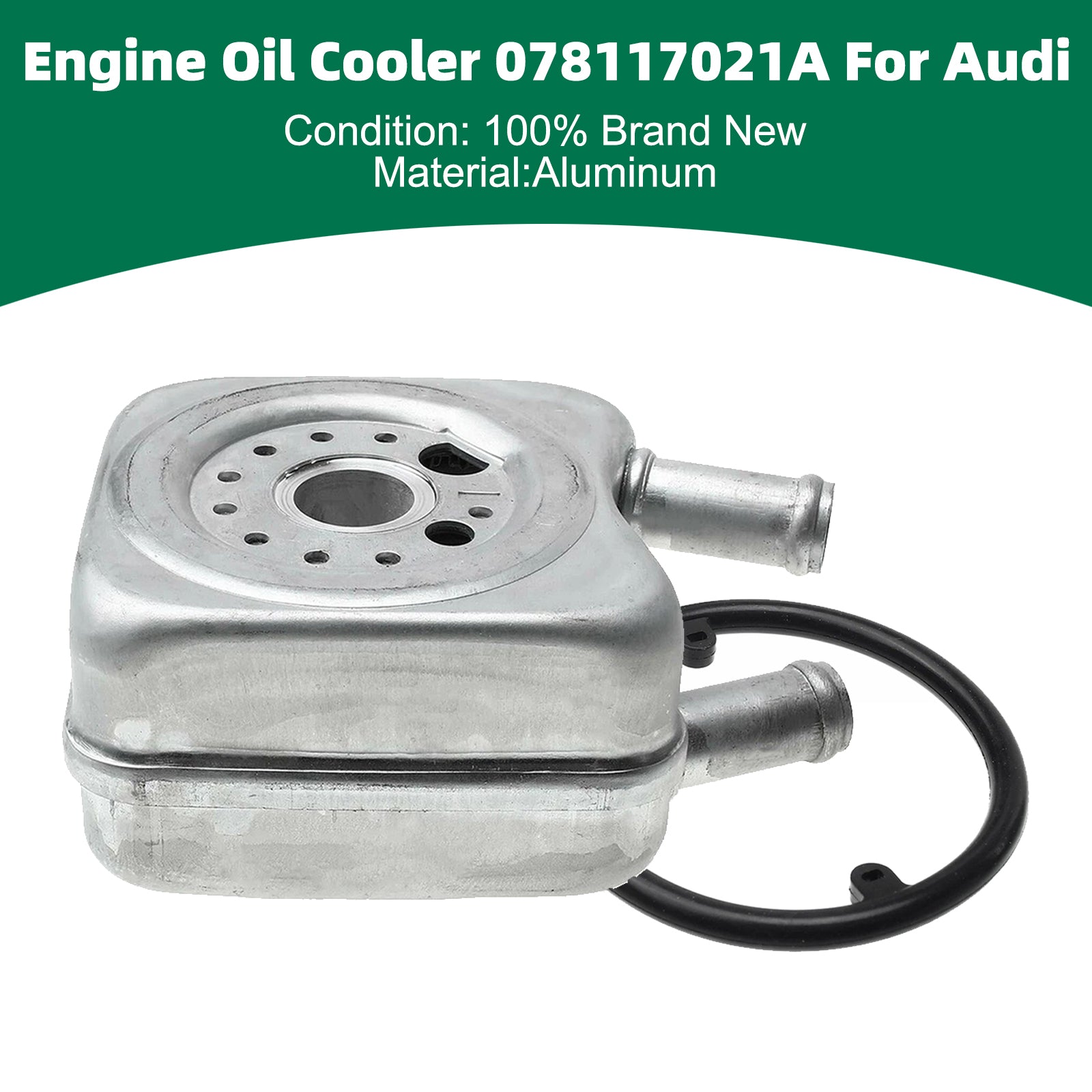 Engine Oil Cooler 078117021A For Audi