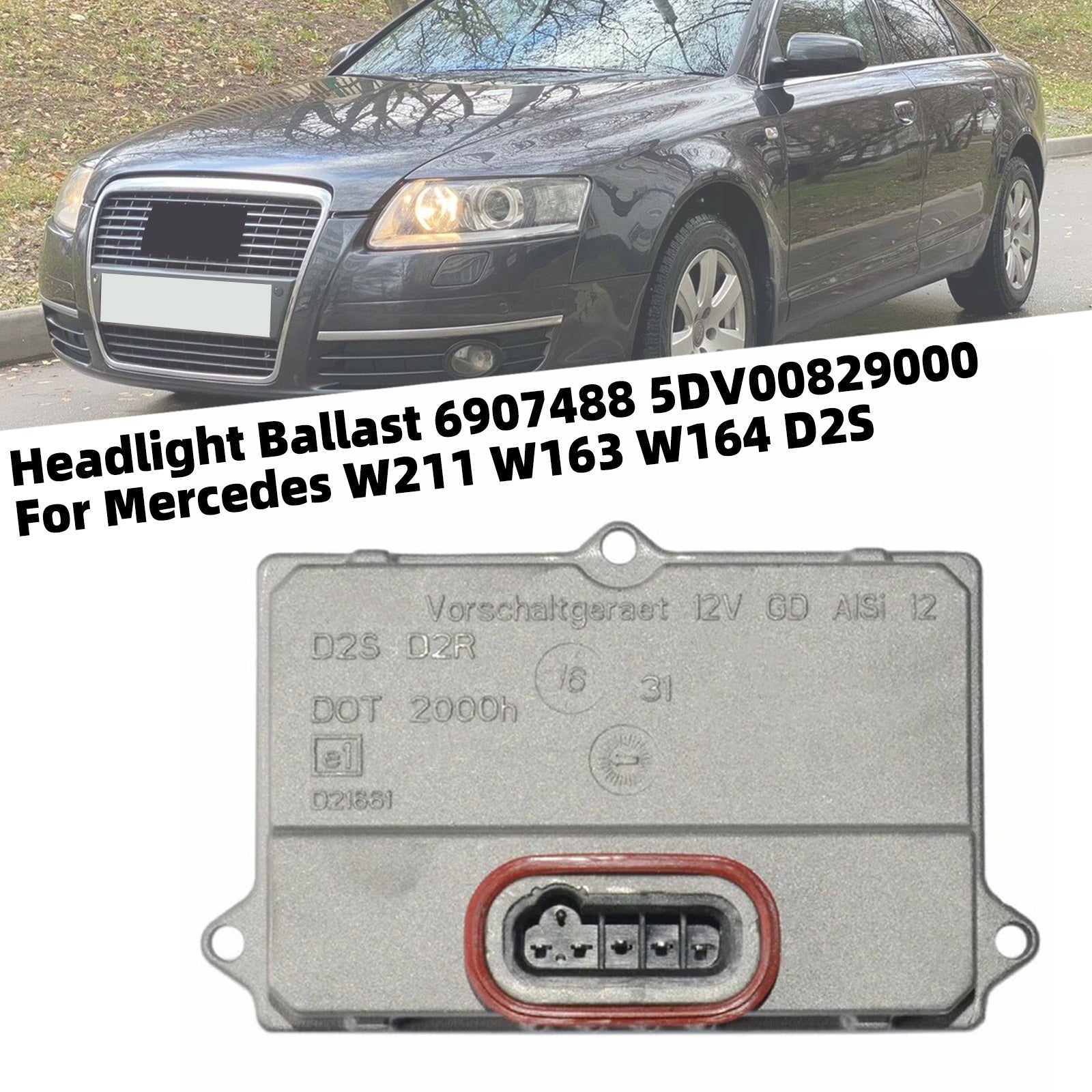 Headlight Ballast 6907488 5DV00829000 For Mercedes W211 W163 W164 D2S