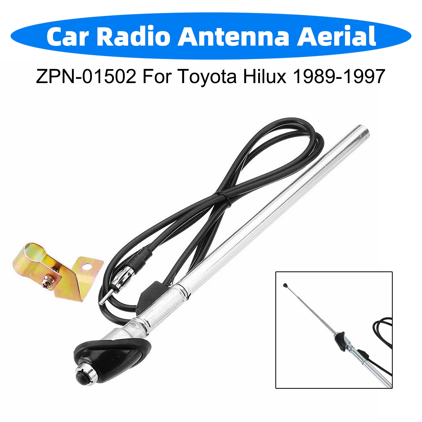 Car Radio Antenna Aerial ZPN-01502 For Toyota Hilux 1989-1997